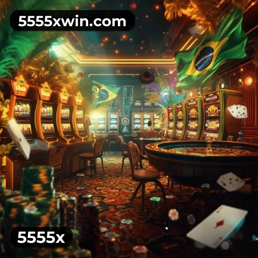 Catálogo de 2.547 jogos da 5555x incluindo Pragmatic Play e Evolution Gaming
